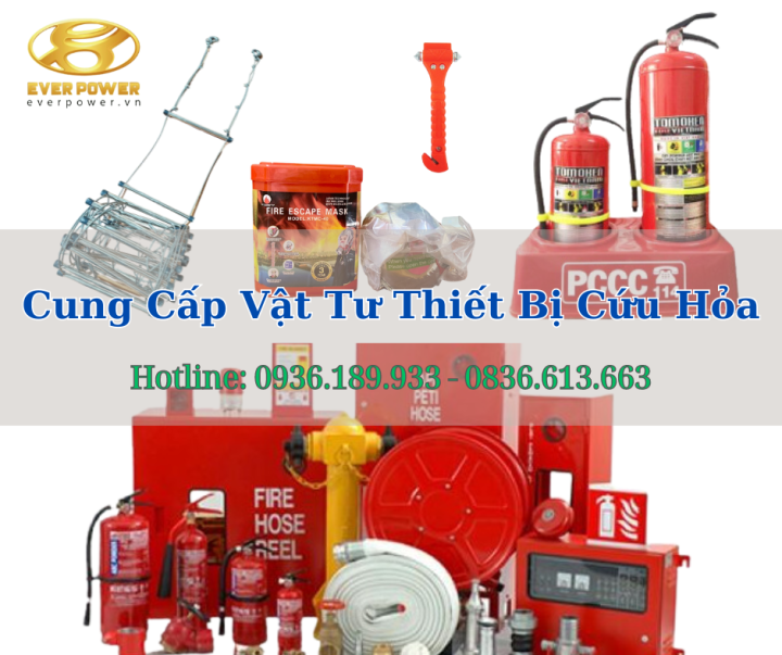 Cung Cấp Vật Tư Thiết Bị Cứu Hỏa
